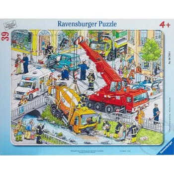 Puzzle Ravensburger Puzzle: Záchranné nasazení 39 dílků
