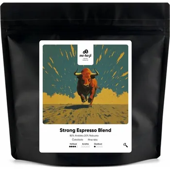 Káva Mohaji Káva Strong Espresso Blend Způsob přípravy: Zrnková, Velikost balení: 150 g