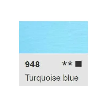 Výtvarná barva Akryl Lascaux Studio 85ml – 948 Turquoise blue light