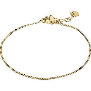 Módní doplněk Jemný pozlacený náramek z oceli Venezia EWB23072G Emily Westwood