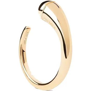 Prsten Otevřený pozlacený prsten Loop Essentials AN01-D01 Pdpaola / Obvod: 56 mm - 56 mm