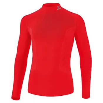 Pánské pyžamo Atletický rolák s dlouhým rukávem, červená