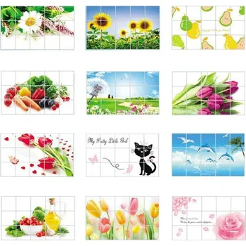 Samolepící dekorace Dekorace na zeď | samolepka na stěnu, vodotěsná do koupelny, kuchyně