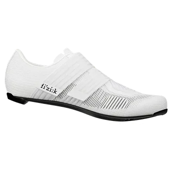 Pánské cyklistické tretry Fizik Powerstrap Aeroweave - white/white 42.5