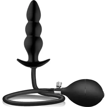 Nafukovací anální kolík Silicone Inflatable Beads