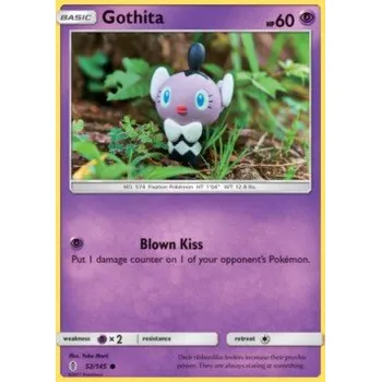 Pokémon GRI 052/145 Gothita - Guardians Rising Stav: Excellent, Verze: NORMAL
