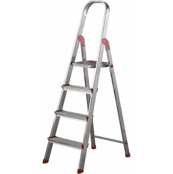 Rolser Hliníkové schůdky pro profesionální použití Unica, 4 stupně