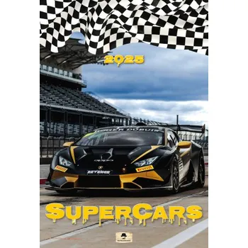 Kalendář Kalendarz 2025 ŚCIENNY A3 VD.17 - SUPER CARS: Kalendarz 2025 ŚCIENNY A3 VD.17 – SUPER CARS – PAN KALENDARZYK (PL)