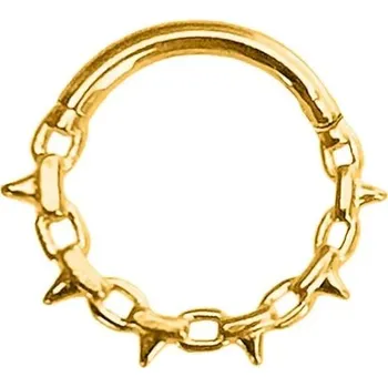 Piercing Elegantní kroužek do nosu | šperk do nosu - Styl6Gold , 16G 1,2x10mm