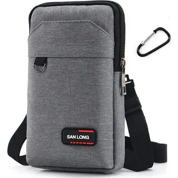 Outdoorové zavazadlo Voděodolná taktická outdoor ledvinka | taška - Světle šedý jednoduchý