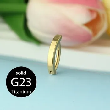 Piercing Piercing do pupíku | šperk - G23 Titanové zlato-361187