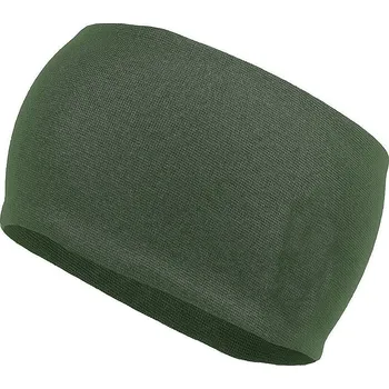 Bavlněná čelenka široká, velké, 43 zelená khaki