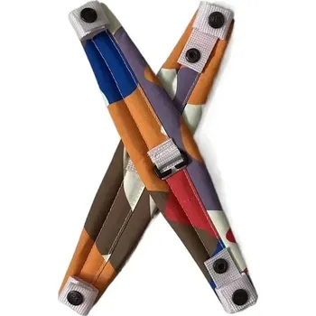 turistický batoh 2 ks Nylonový popruh na batoh s polstrováním | doplněk batohu - Maskovat