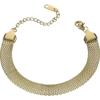 Náramek Módní pozlacený náramek Sylvia Gold Bracelet MCB24029G Marc Malone