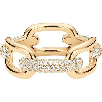 Šperk Luxusní pozlacený prsten Crystal Link DW0040059 Daniel Wellington / Obvod: 62 mm - 62 mm