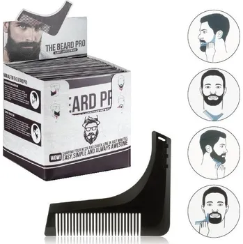 Péče o vousy Hřeben na vousy se šablonou Beard Pro
