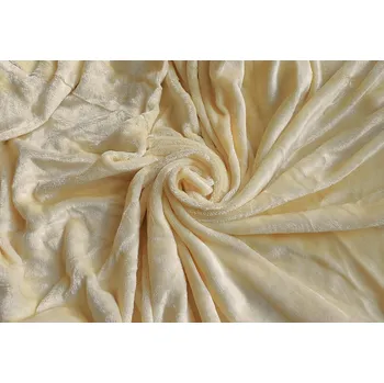 Bytový textil Prostěradlo micro béžová 180x200x25 cm