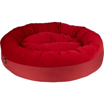 Pelíšek pro psa Pelíšek pro psa PRITTA DONUT červená velikost S, M, L Rozměr: S - 48x48x16 cm