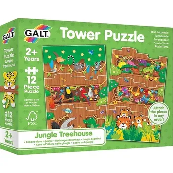 Puzzle Galt Puzzle věž - Džungle