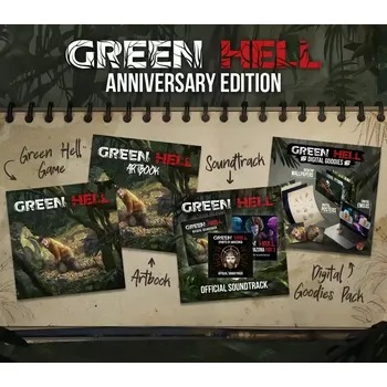 Počítačová hra Green Hell Anniversary Edition