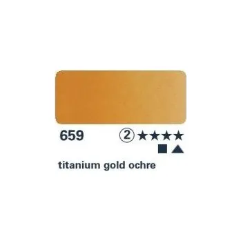 Vodová barva Akvarelová barva Horadam 1/2 – 659 titanium gold ochre