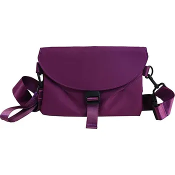 Praktická pánská sportovní taška přes rameno | kabelky - fialová