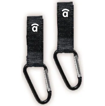 Jídelní židlička Asalvo UNI karabinky na kočárek (2ks)