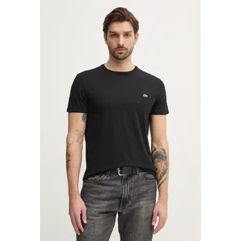 Pánské tričko Tričko Lacoste TH6709 černá 99A, vel. XXL