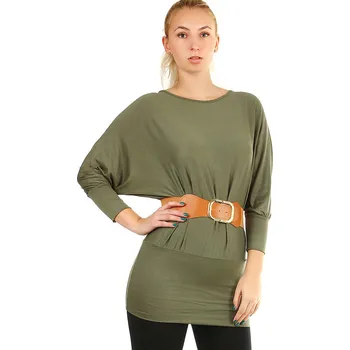 Dámské tričko TopMode Dámské tričko s netopýřími rukávy 389390