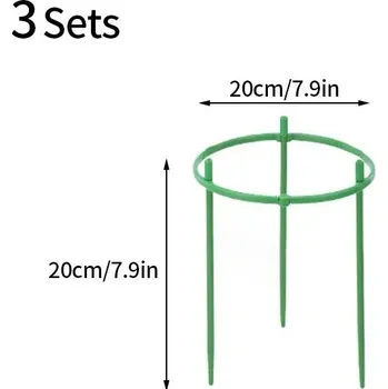 Stojan na květiny Opora rostlin | zahradní stojan - 3 ks