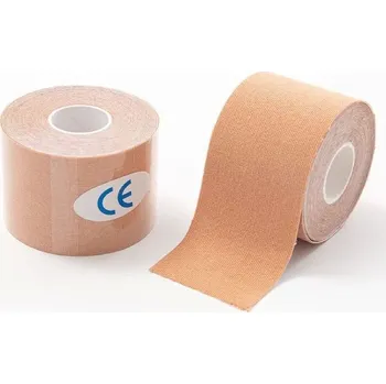 Tejpovací páska Elastická kineziologická páska na koleno | tejpovací páska, sportovní tejp 1 ks - Č. 3 , 7,5 cm x 5 m