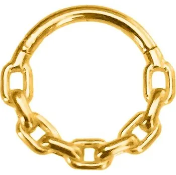 Piercing Elegantní kroužek do nosu | šperk do nosu - Styl2Gold , 16G 1,2x10mm