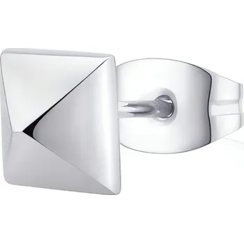 Módní doplněk Ocelová single náušnice Snap SNP24 S Agapo