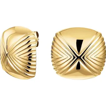 Náušnice Slušivé pozlacené náušnice JEESG-J962 Rosefield