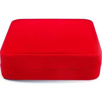 Dárková krabička Semišová červená dárková krabička KS6 Beneto Exclusive