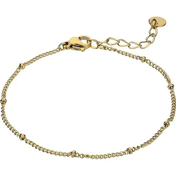 Módní doplněk Něžný pozlacený náramek z oceli Paige EWB23073G Emily Westwood