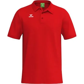 Pánské tílko TS LOGO tričko s límečkem, červená