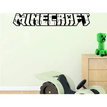 Samolepící dekorace Minecraft 3D samolepky na zeď - 12