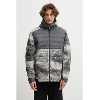 Oboustranná péřová bunda adidas National Geographic Coldrdy Jacket, M, šedá, 90X