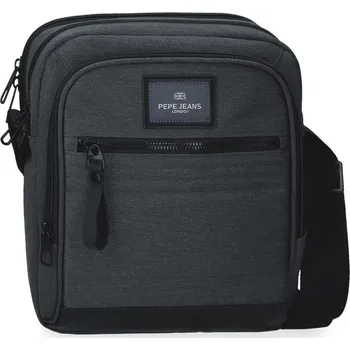 JOUMMA BAGS Pánská taška na tablet Pepe Jeans Whitton – tříkomorová crossbody, černá, 7325741