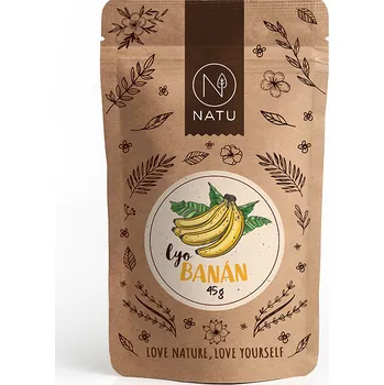 Sušené ovoce Lyofilizovaný banán plátky, 45 g