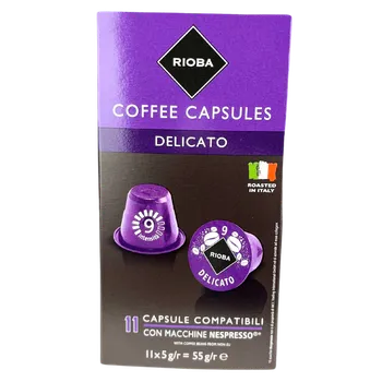 Rioba kapsle pro Nespresso® Espresso Delicato 11ks