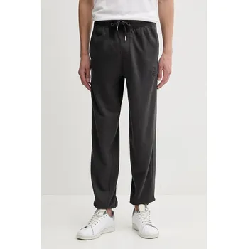 Bavlněné tepláky BOSS BB Patch Pants 50545528 šedá 90X, vel. M