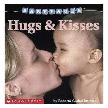 Kniha Hugs & Kisses (Babyfaces) (Roberta Grobel Intrater)(Leporelo)