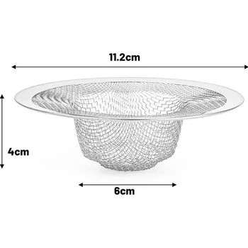 Cedník a síto Kuchyňský nerezový filtr dřezu | sítko - J.