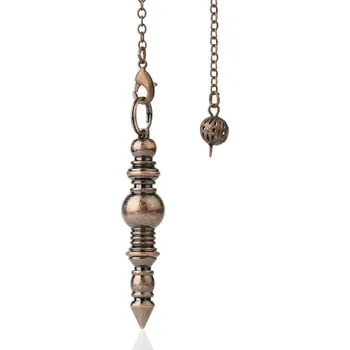 Kyvadlo z kovu pro věštění a reiki amulet | věštecké doplňky - Style7-měď