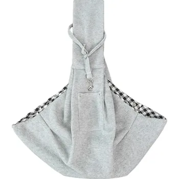 Taška pro psa a kočku Stylová cestovní taška pro psy a kočky | přenosná taška - Šedá