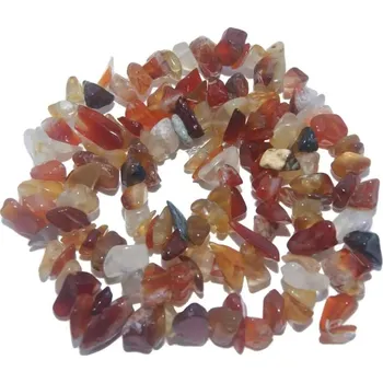 Sběratelství Přírodní kamenné korálky růženín ametyst achát | šperky - Červený achát