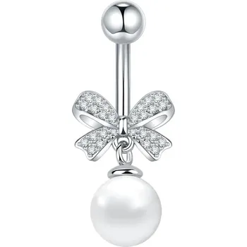 Piercing Piercing do pupíku s kamínkem | šperk - Styl 24 , 5PCS