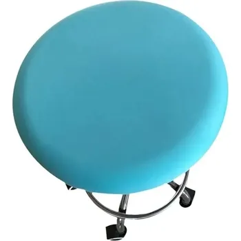 Potah na židli Elastický kulatý potah na židli proti ušpinění | potah židle, potah sedáku - K